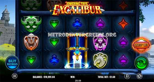 Agen Slot Asia 888 Towering Pays Excalibur - GamesLab