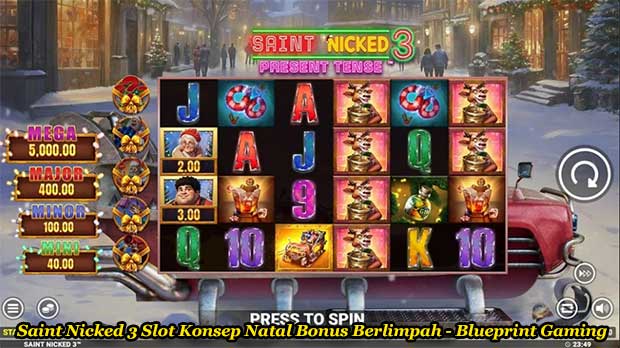 Saint Nicked 3 Slot Konsep Natal Bonus Berlimpah - Blueprint Gaming